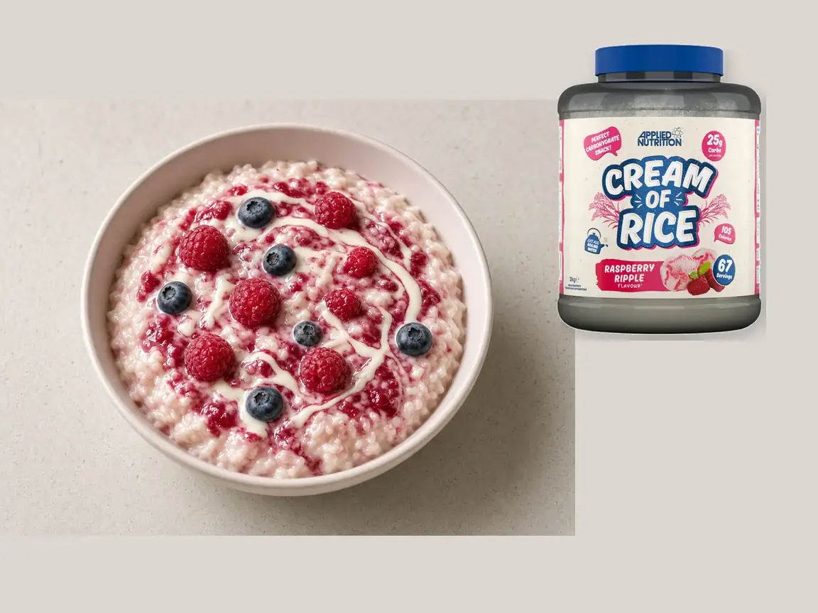 Applied Raspberry Cream of Rice