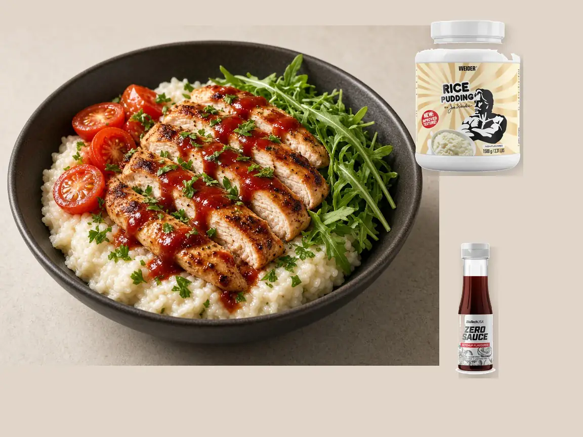Κοτόπουλο με ketchup Cream of Rice