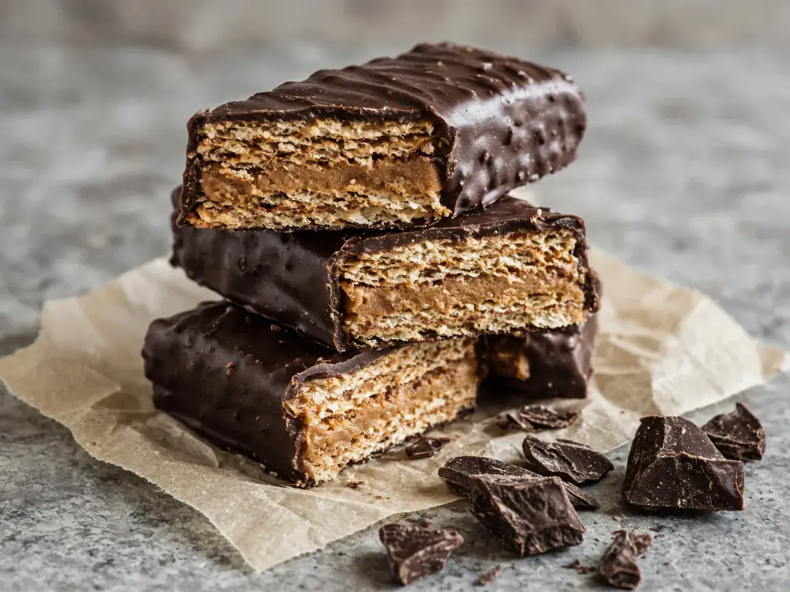 Homemade Kit Kat Bars