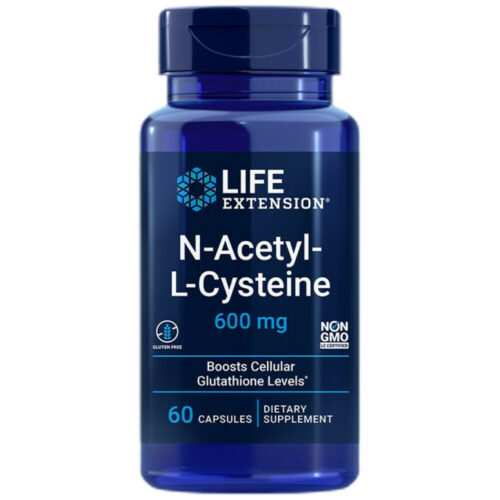 Life Extension NAC (600 mg, 60 Capsules)