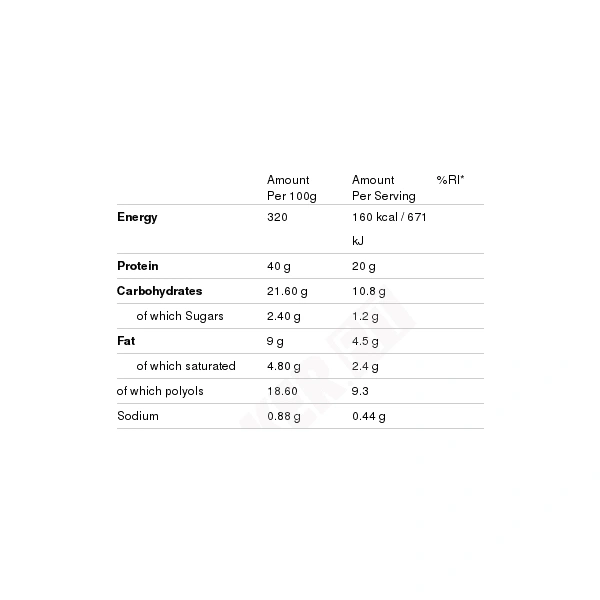600px Weider Low Carb High Protein Bar TABELA CZEKOLADA