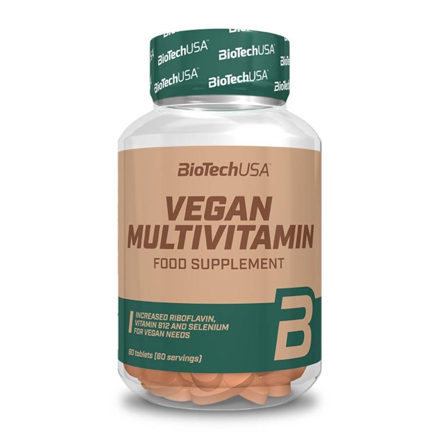Vegan Multivitamin BiotechUSA 60 Tabs