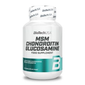 MSM Chondroitin Glucosamine BiotechUSA 60 Tabs