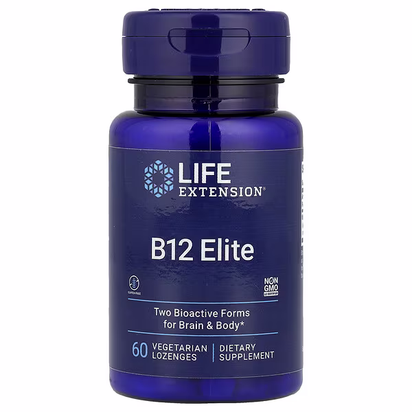 Life Extension, B12 1,000 mcg per Lozenge