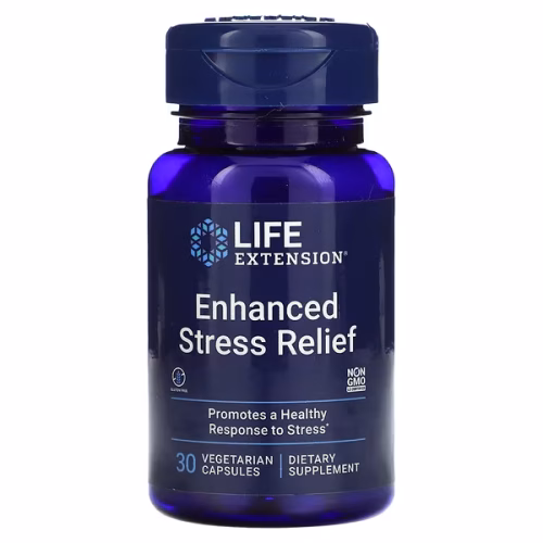 Life Extension, Enhanced Stress Relief, 30 Vegetarian Capsules