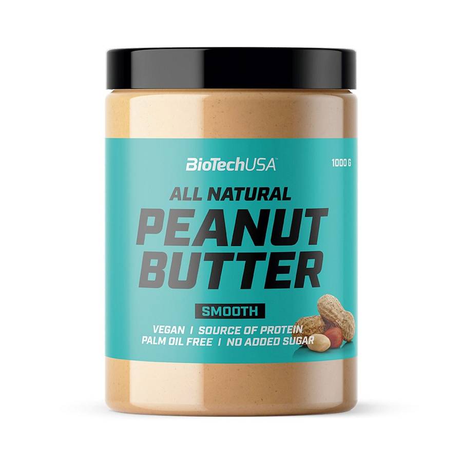 Peanut Butter Smooth BiotechUSA 1000 gr