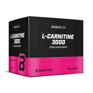 BiotechUSA L Carnitine 3000 Ampula 20 x 25 ml