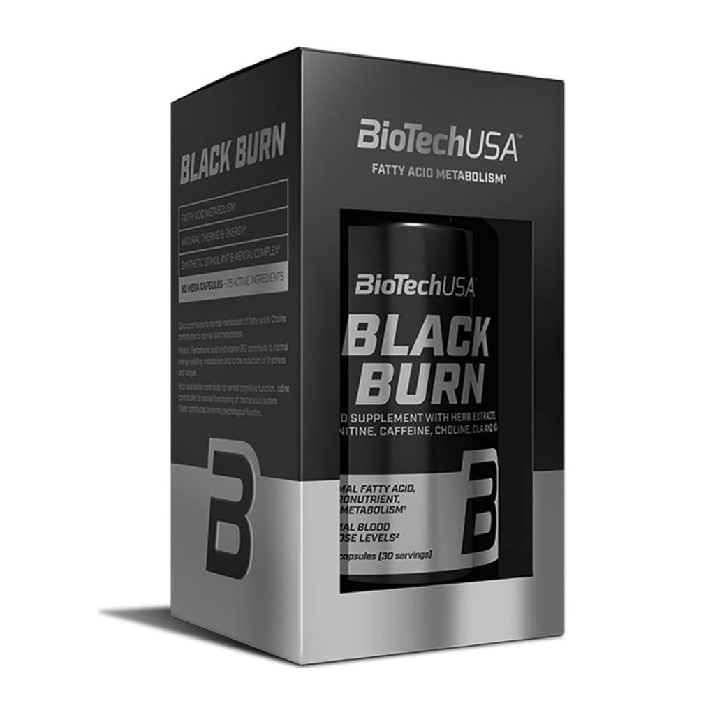 Black Burn BiotechUSA 90 Caps