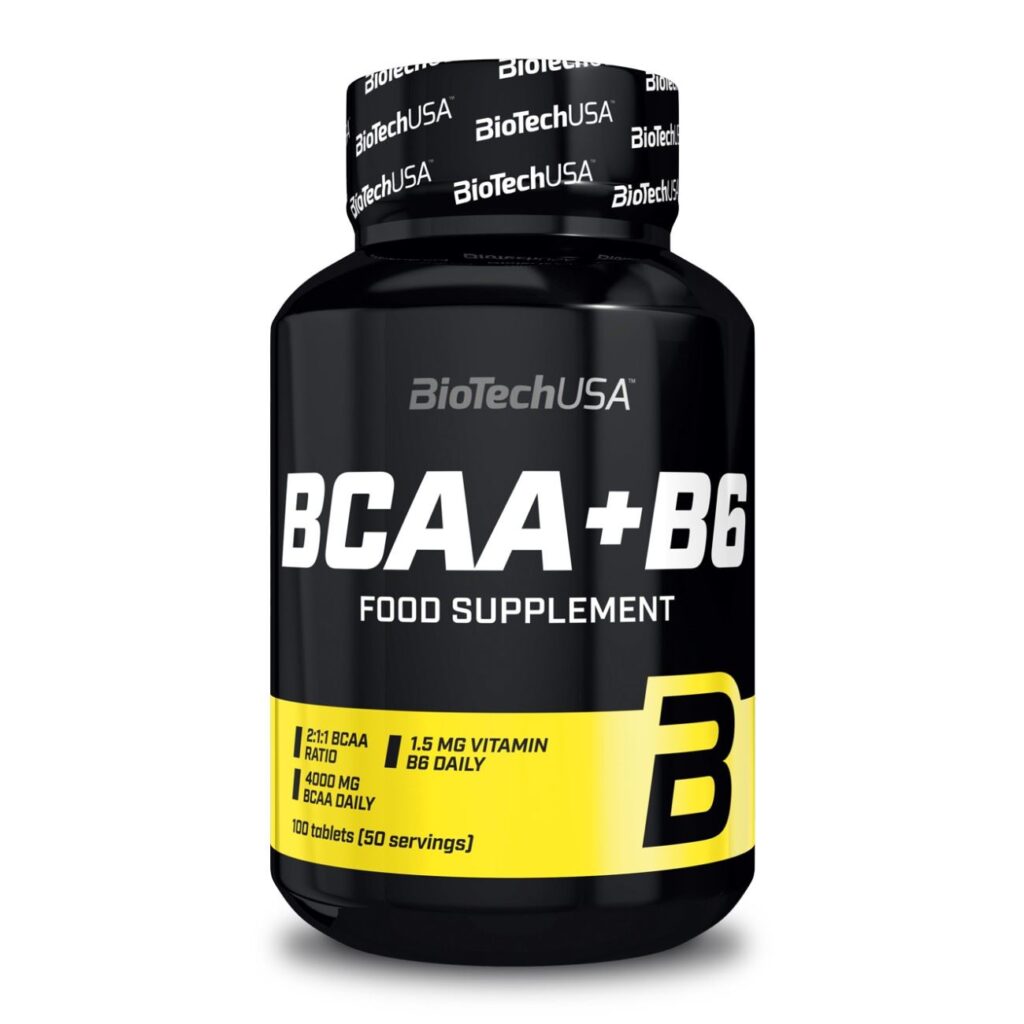 BCAA+B6 BiotechUSA 100 Tabs