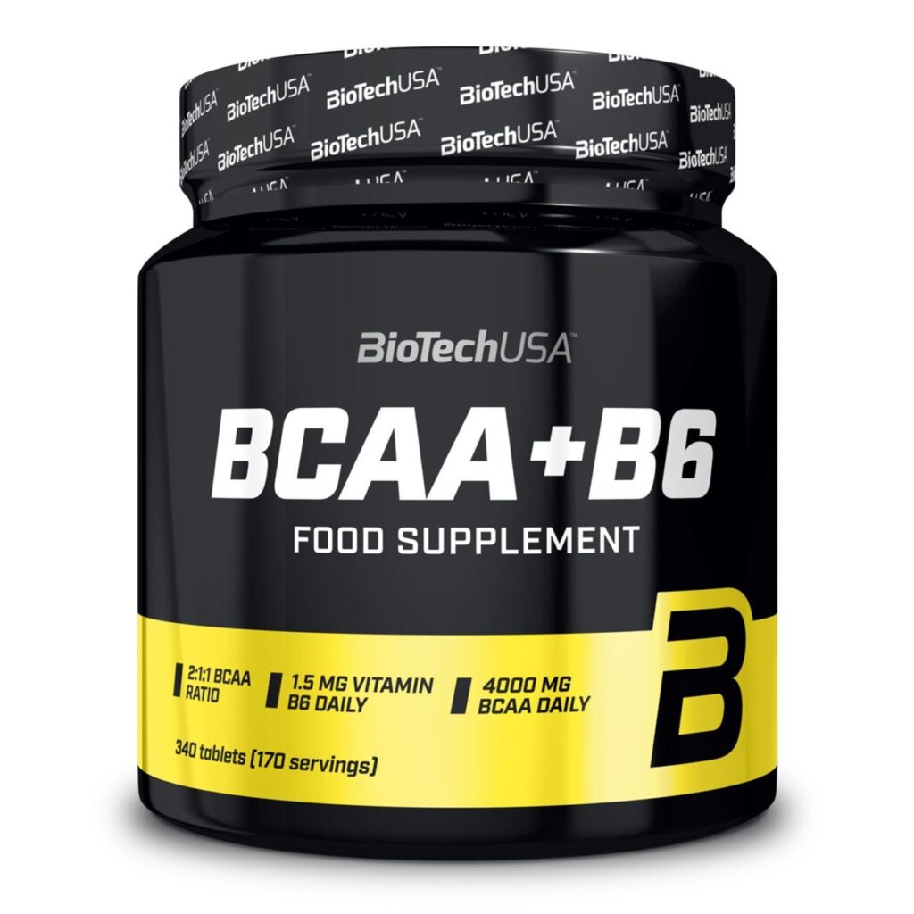 BCAA+B6 BiotechUSA 340 Tabs