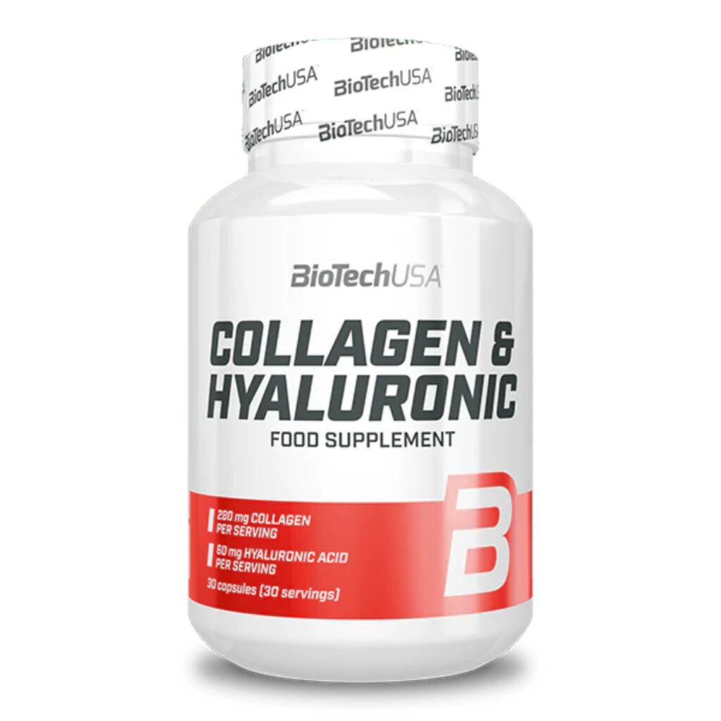 Hyaluronic Collagen BiotechUSA 30 Caps