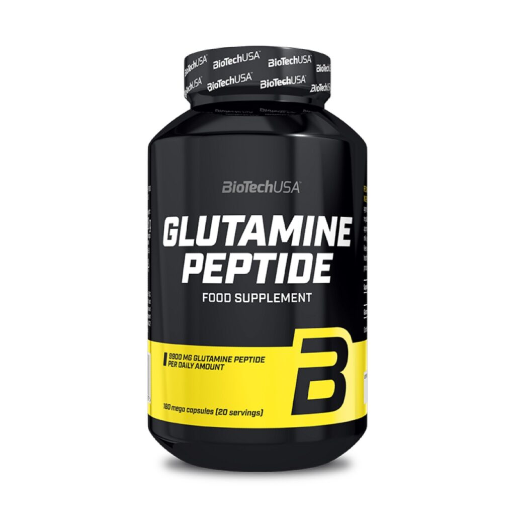 Glutamine Peptide BiotechUSA 180 Caps