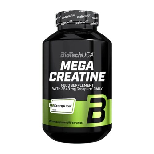 BioTech Usa Mega Creatine (120 Mega Caps)