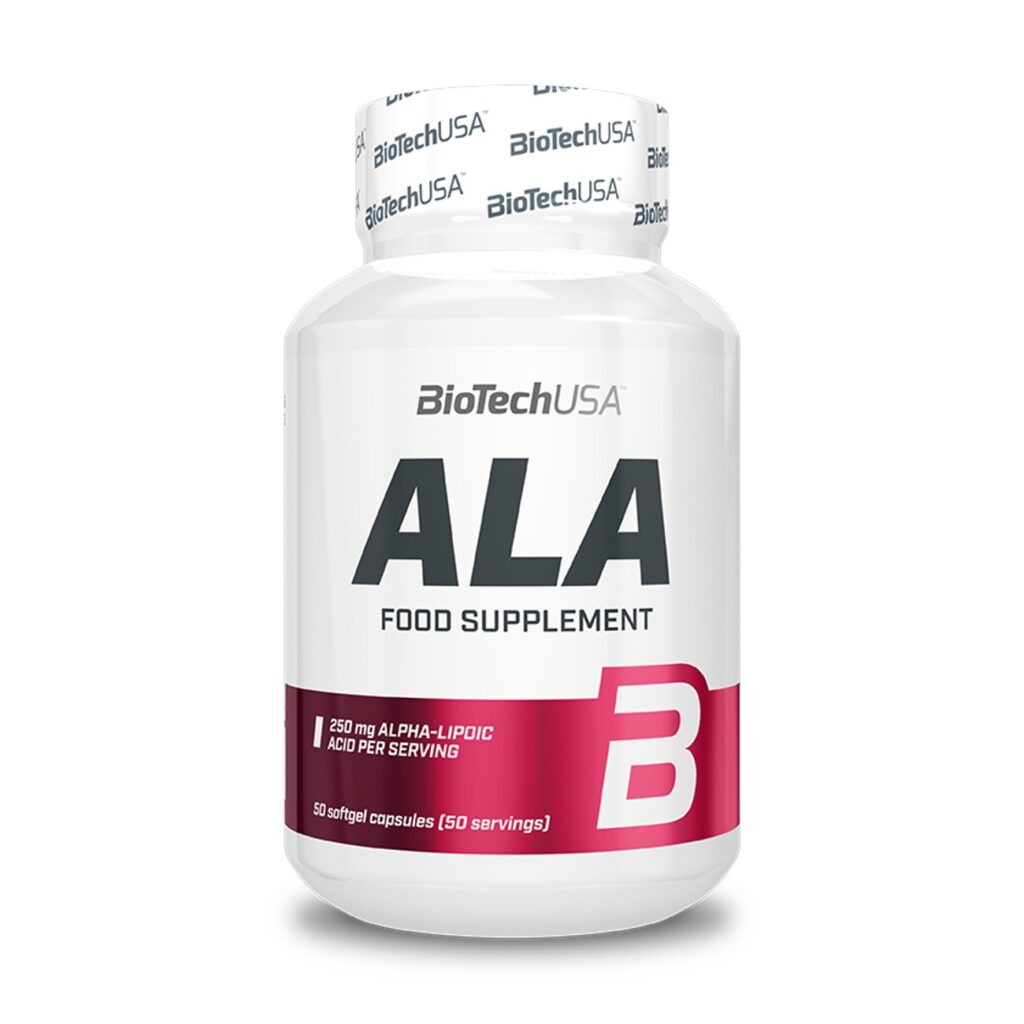 ALA Alpha Lipoic BiotechUSA 50 Caps