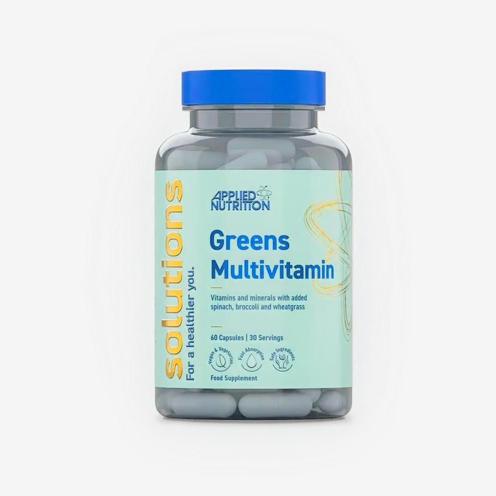 Greens Multivitamin Applied Nutrition 60 Caps
