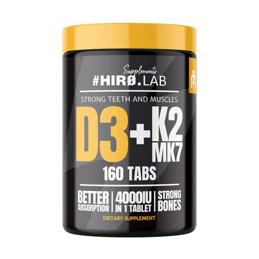 Vitamin D3 + Hiro.Lab 160 Tabs
