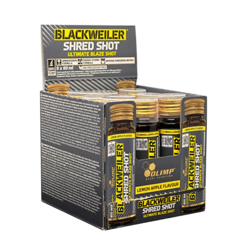 Olimp Blackweiler Shred 9 X 60 ml