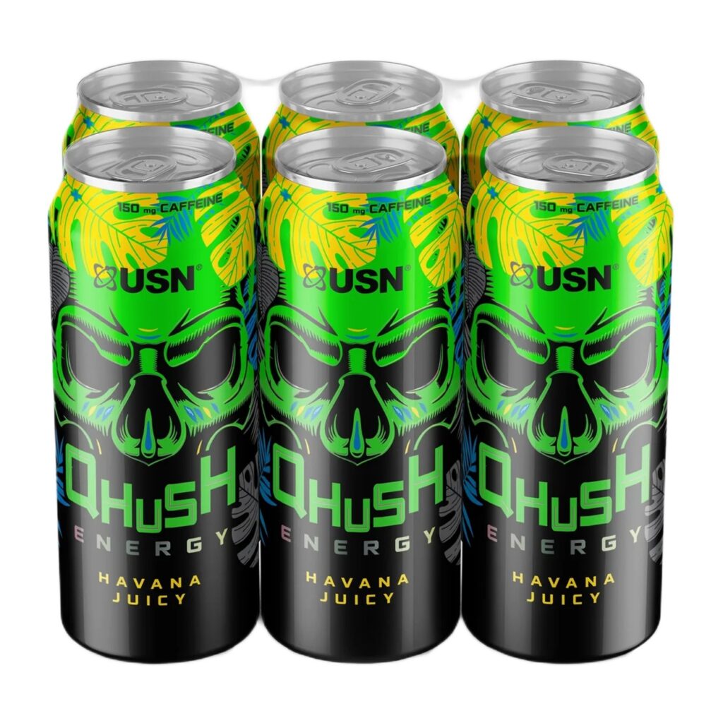 QHUSH Energy Havana USN 6 x 500 ml