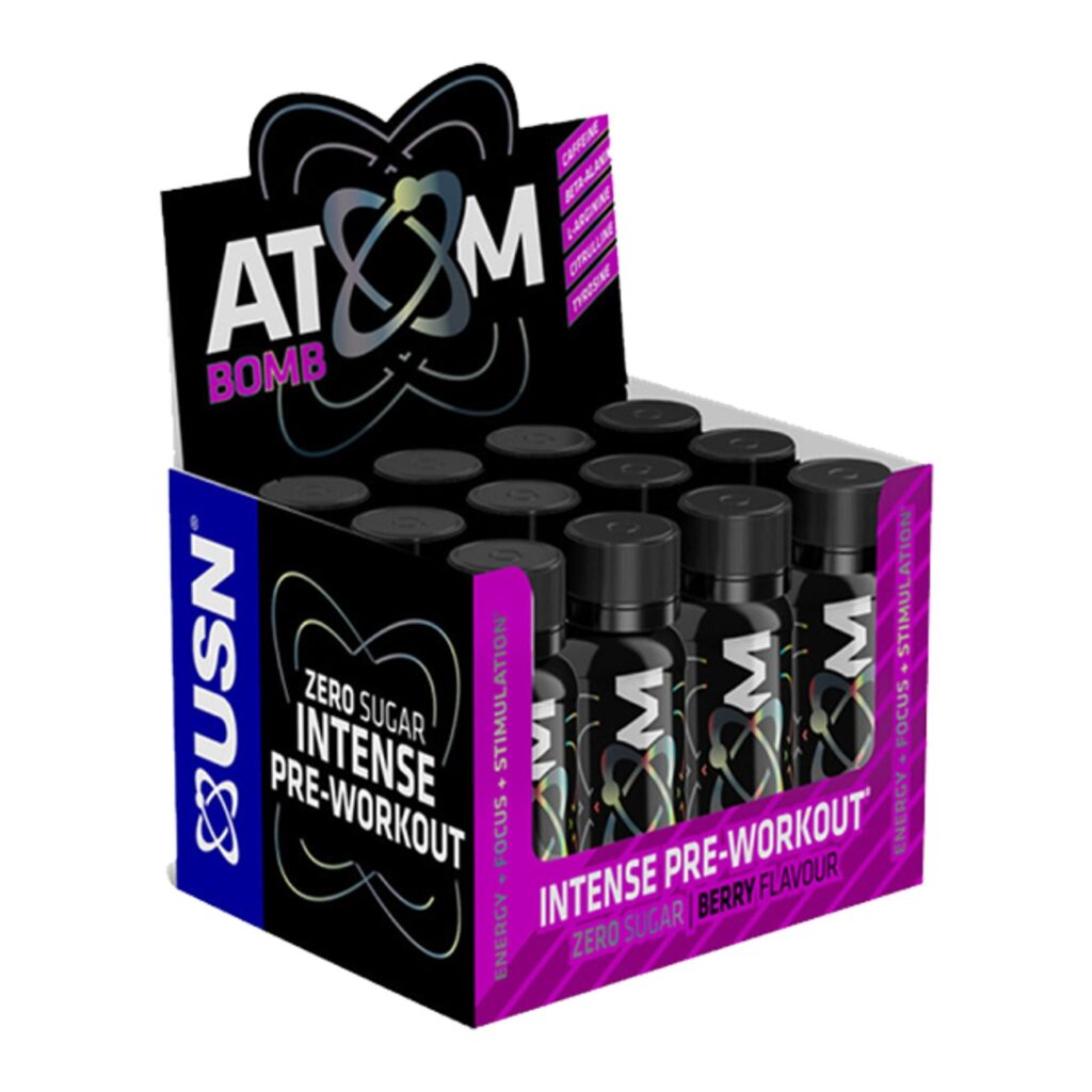 Atom Bomb Pre-Workout USN 12 x 60 ml