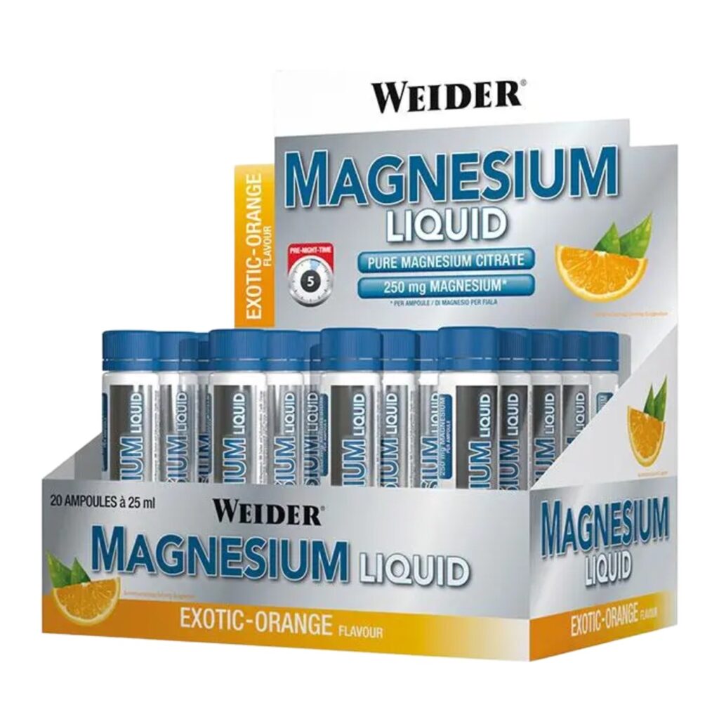 Magnesium Liquid Weider 20 x 25 ml