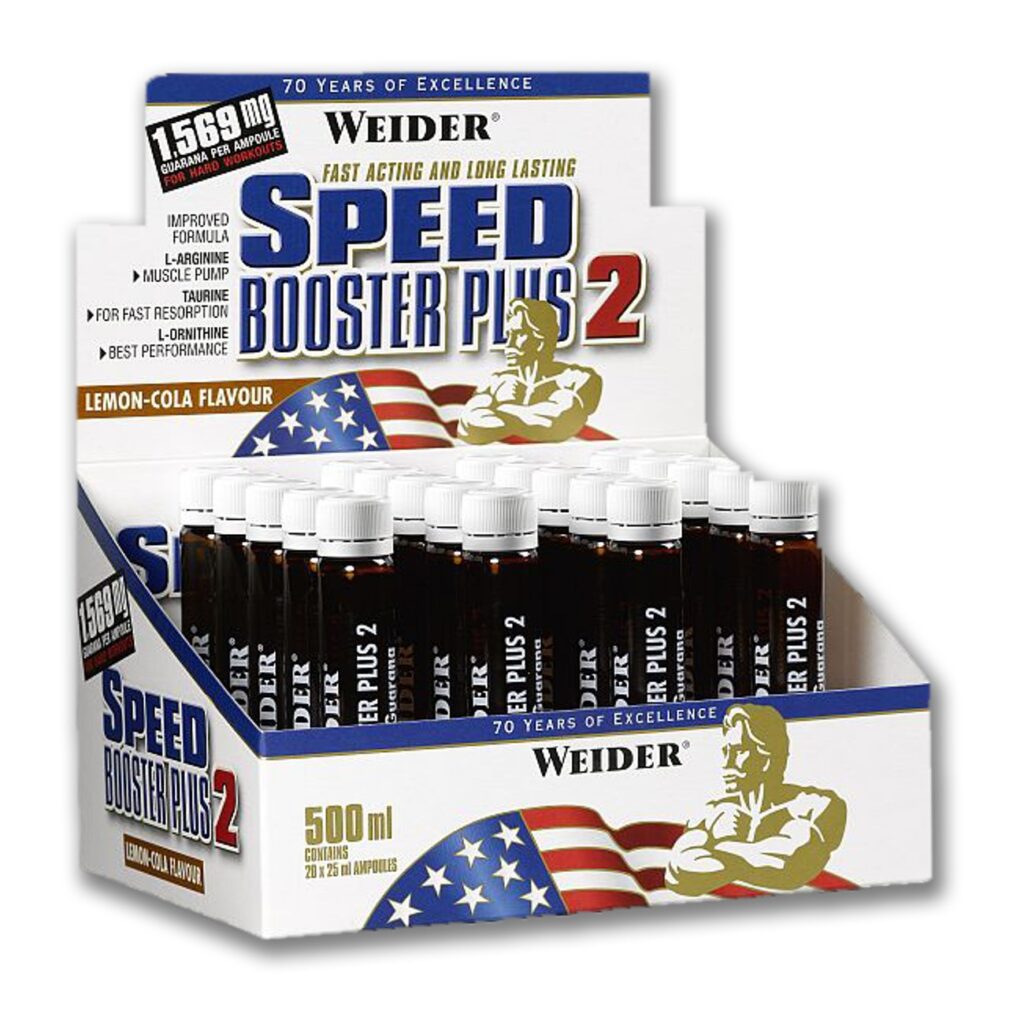 Speed Booster Plus Weider 20 x 25 ml