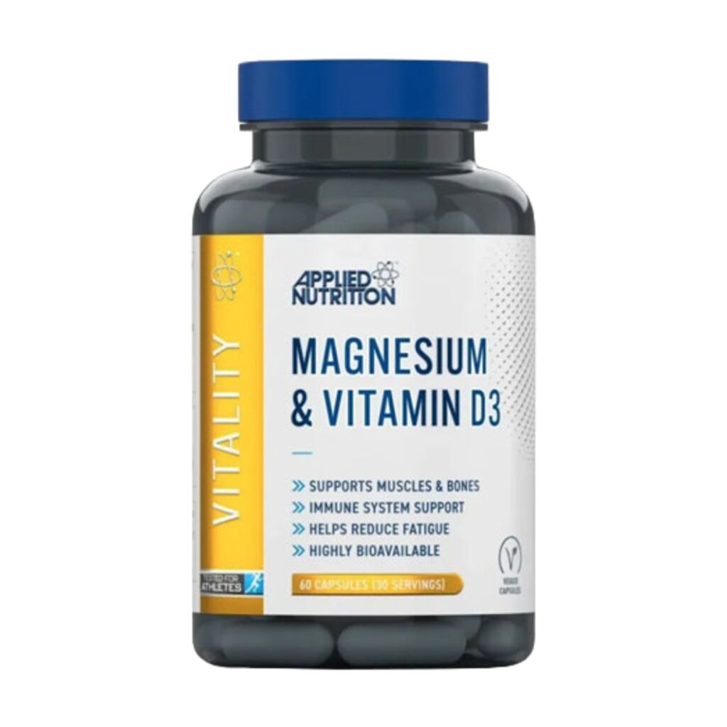 Magnesium Vitamin Applied Nutrition 60 Caps