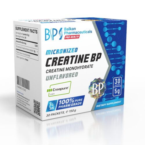 Balkan Pharmaceuticals Micronized Creatine BP (150 gr – 30 Packets)