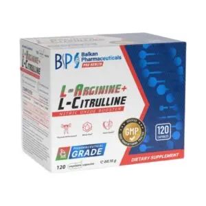 Balkan Pharmaceuticals L-Arginine+L-Citrulline (120 Caps)