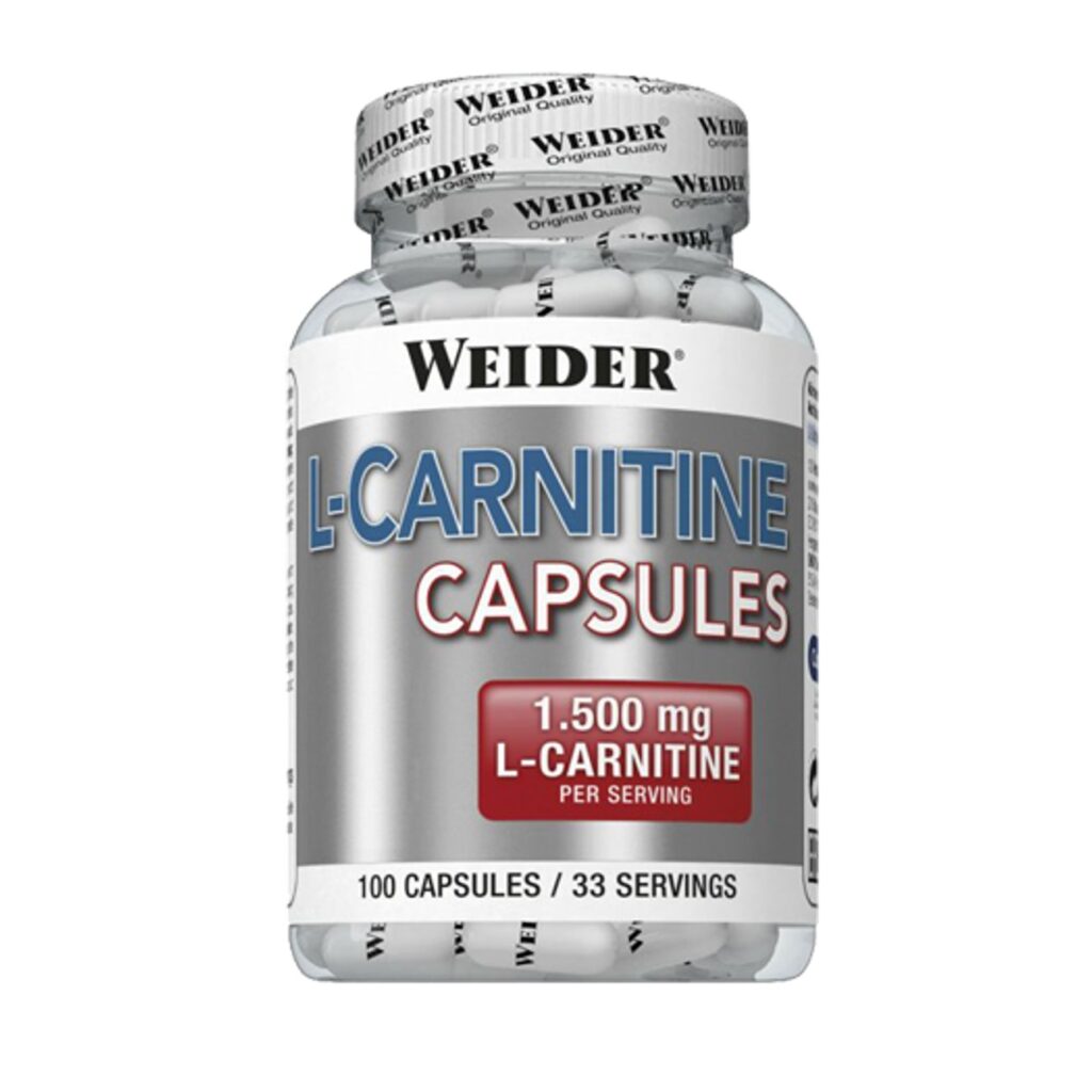 L-Carnitine Capsules Weider 100 Caps