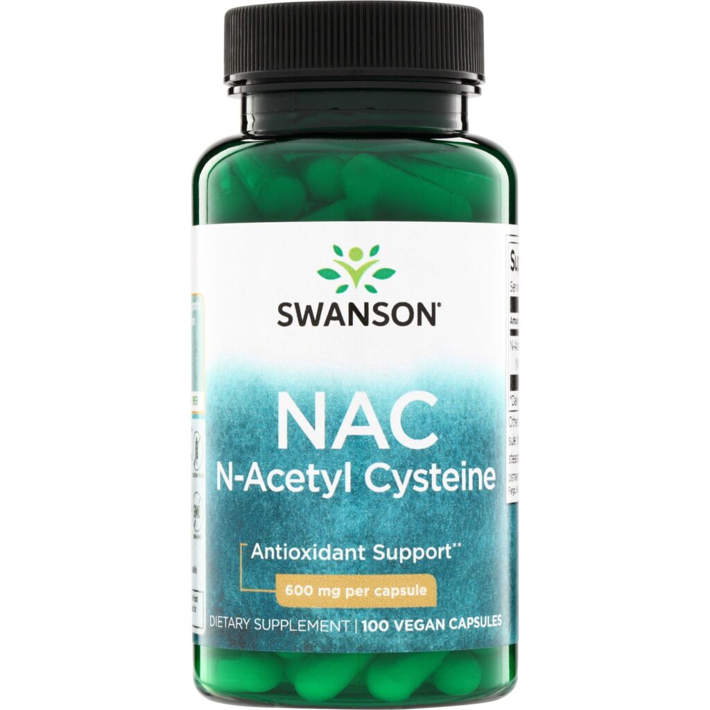 NAC 600 mg Swanson N-Acetyl Cysteine