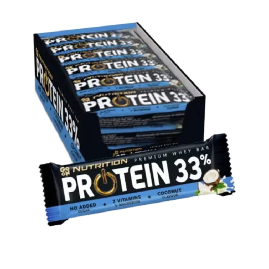 Go On Nutrition Protein 33 Premium Protein Bar Coconut 25 x 50 gr.jpg