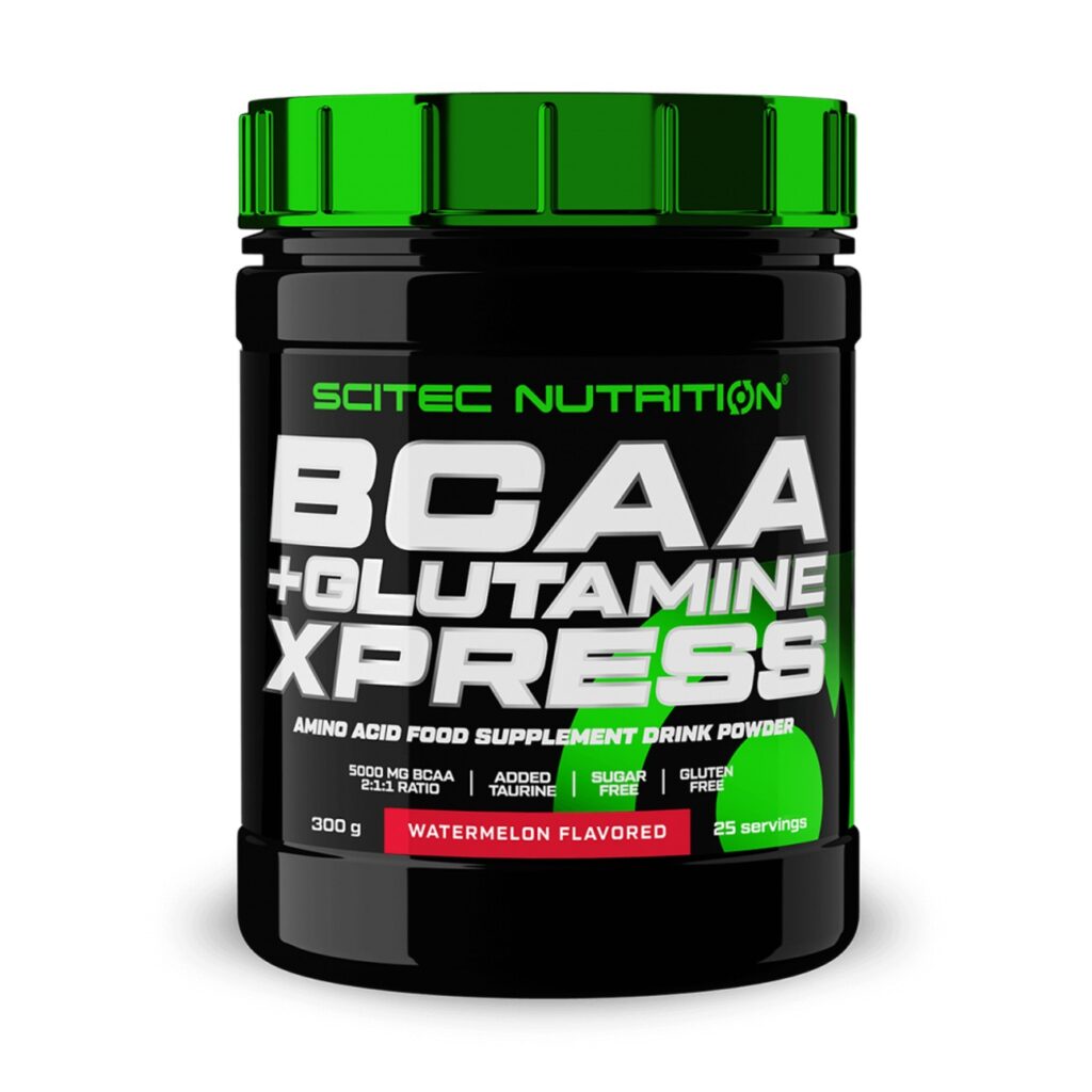 Scitec BCAA Glutamine 300 gr Watermellon 1.jpg