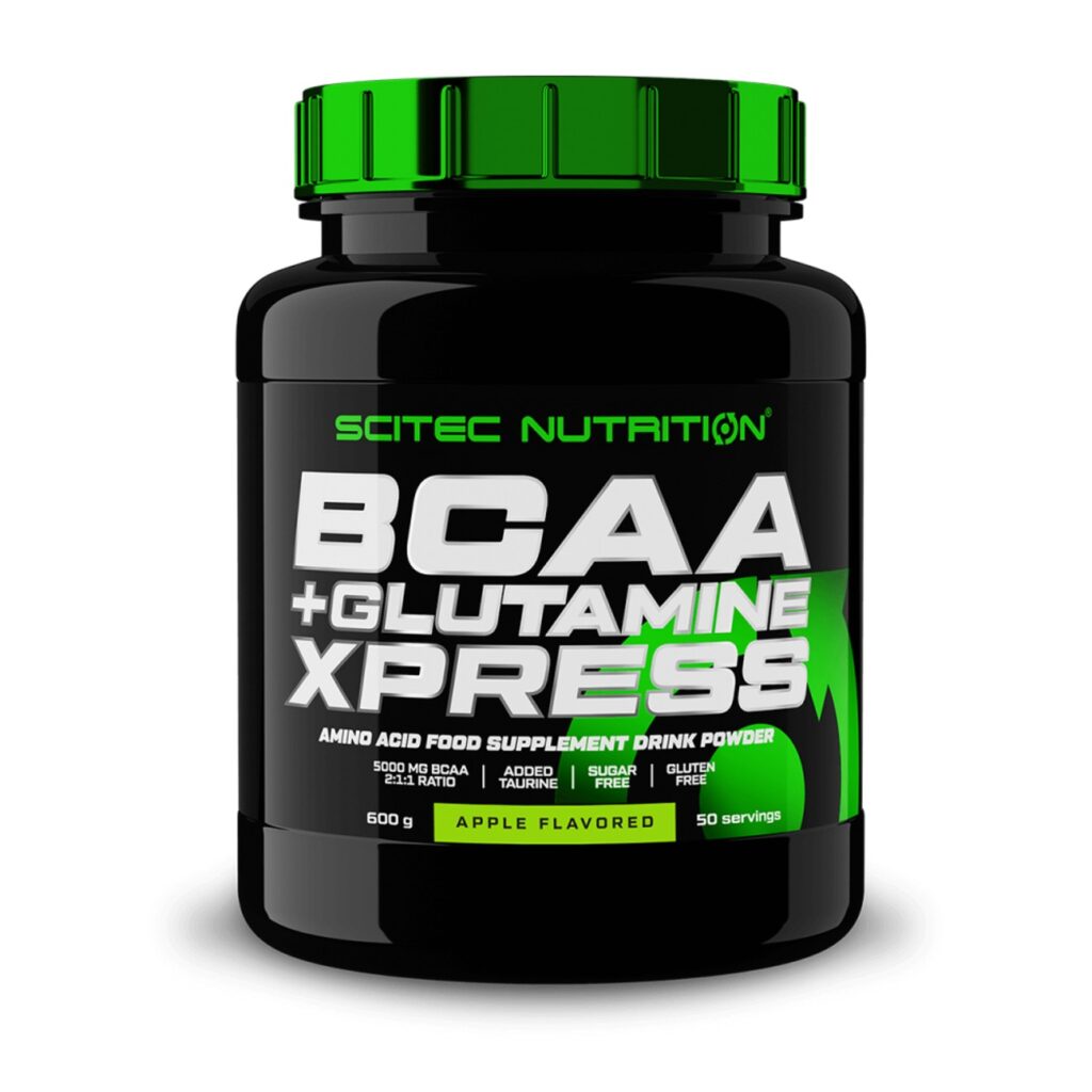 Scitec BCAA Glutamine Xpress 600 gr Apple 2.jpg