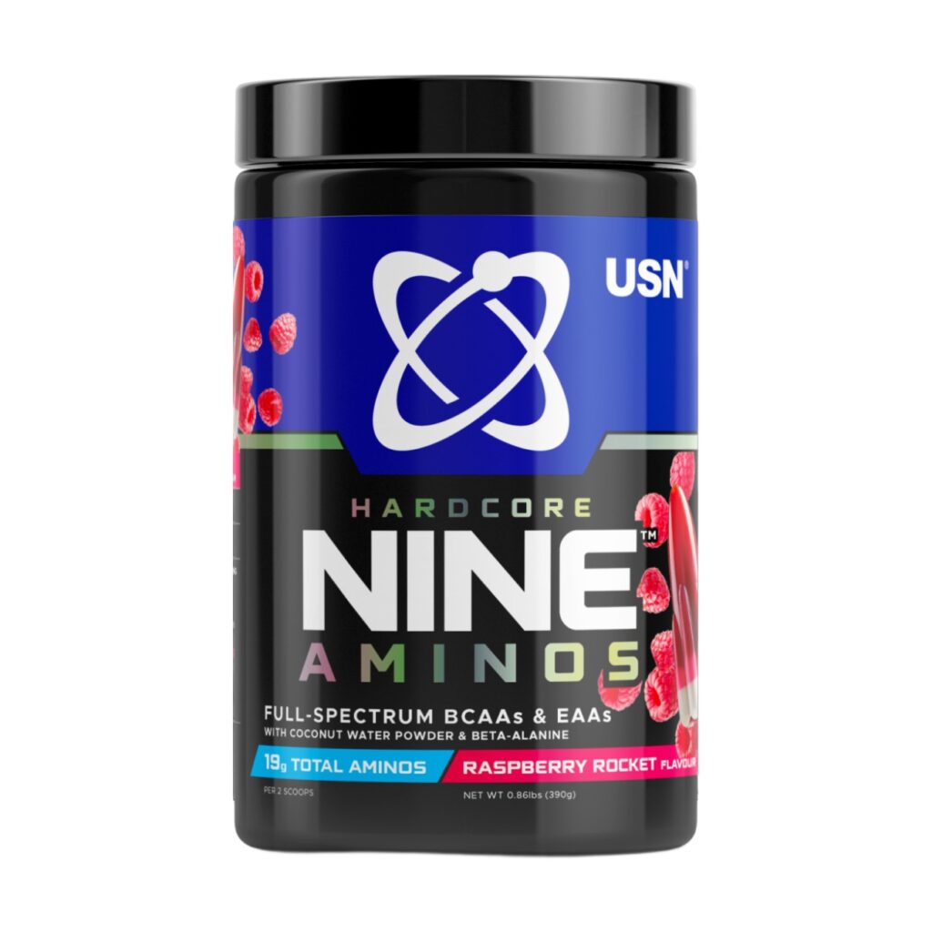 Usn Nutrition Hardcore Nine Aminos 390 gr Raspberry Rocket 5.jpg