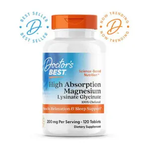 Doctor's Best High Absorption Magnesium (120 Tablets)