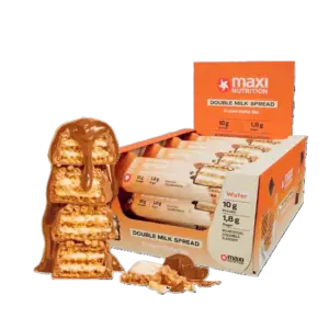 Maxi Nutrition Protein Waffle Bar Double Milk Spread (12 x 39gr)