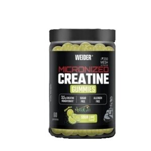 Weider Nutrition Micronised Creatine Gummies 200 Mesh + Astragin (60 gummies)
