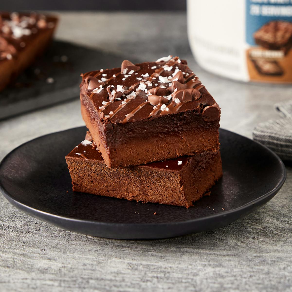 Πρωτεϊνικά brownies