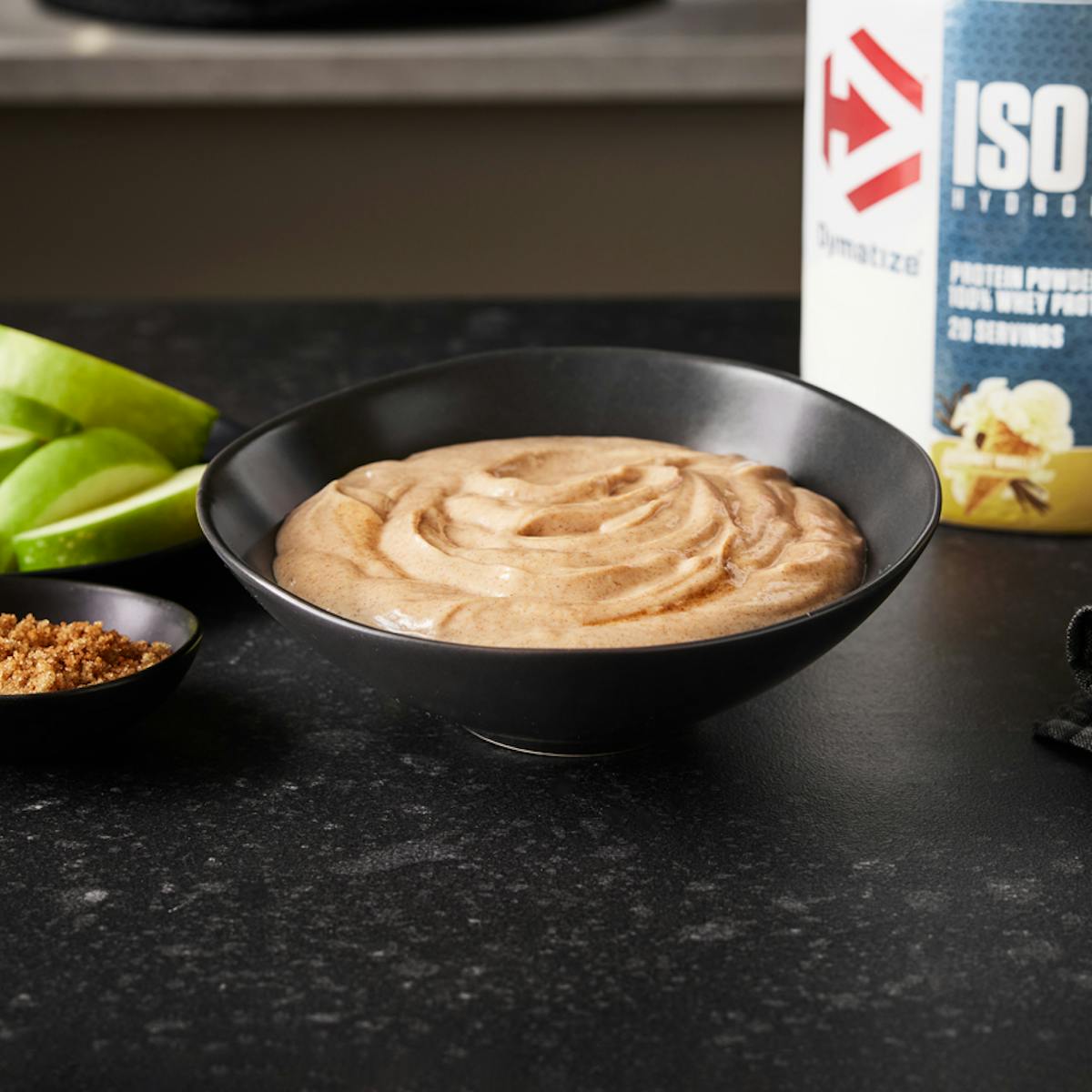 Cinnamon Roll Protein Dip